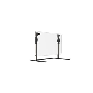 Vollrath Acrylic Breath Guard, Silver - 23 1/2"
