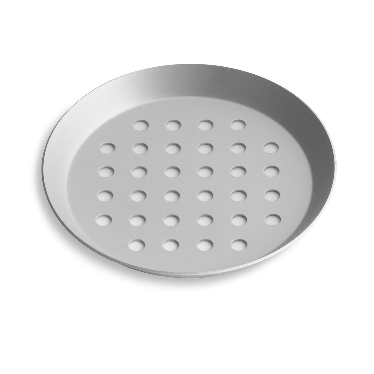Vollrath Heavy Weight Aluminum Pizza Pan, Silver - 7"