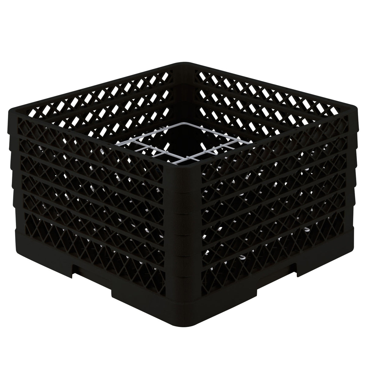 Vollrath PM1211-3 Traex Copolymer Plastic Plate Rack, Full Size - Black