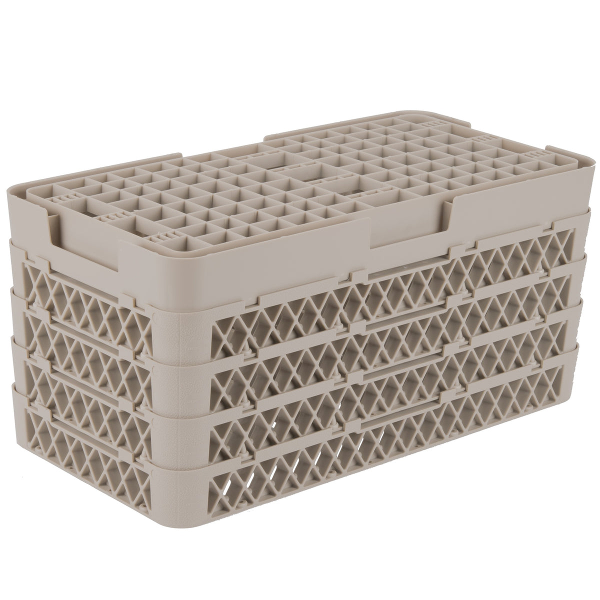 Vollrath Traex Copolymer Plastic Glass Rack, Half Size, Beige - photo 3