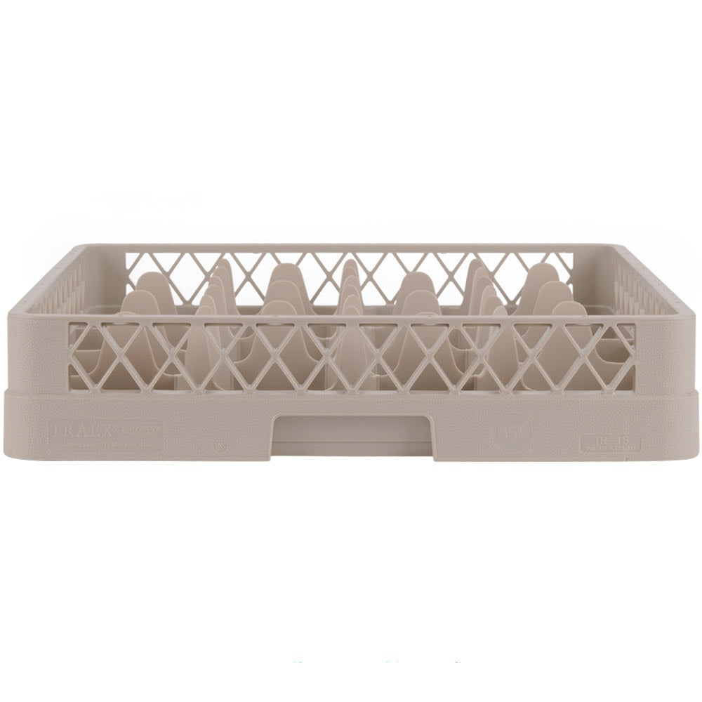 Vollrath TR18 Traex Copolymer Plastic Glass Rack, Full Size - Green