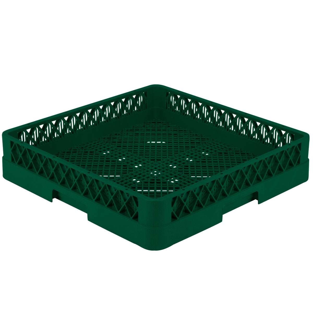 Vollrath TR2 Traex Copolymer Plastic Flatware Rack, Full Size - Green