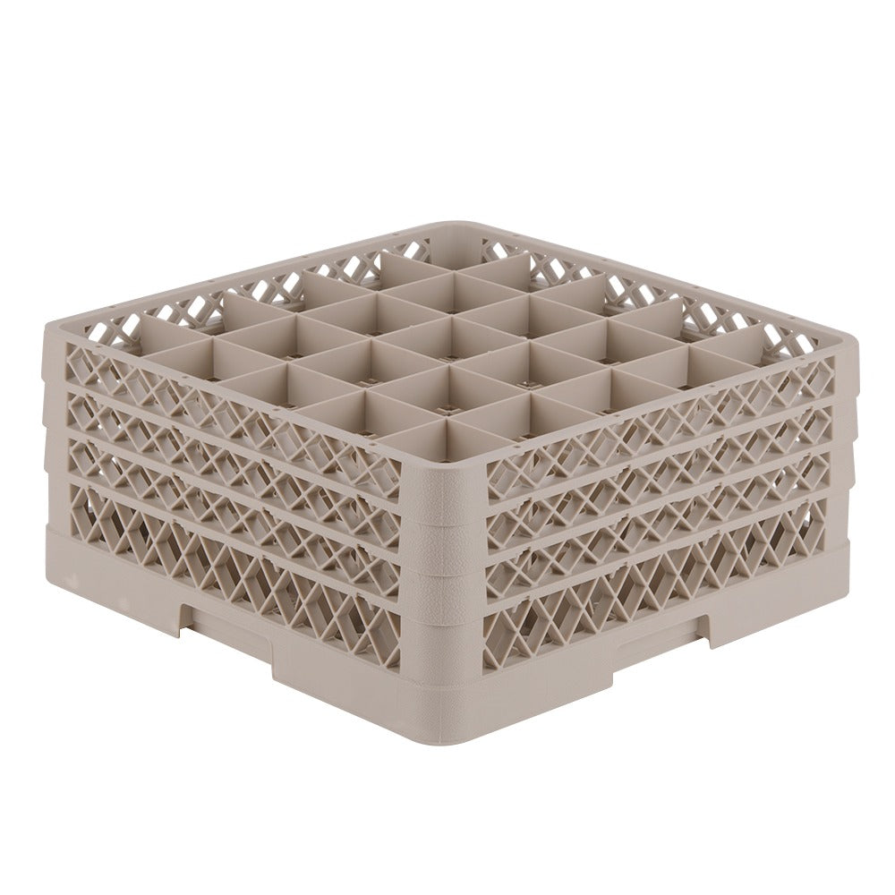 Vollrath TR6BBB Traex Copolymer Plastic Glass Rack, Full Size - Blue