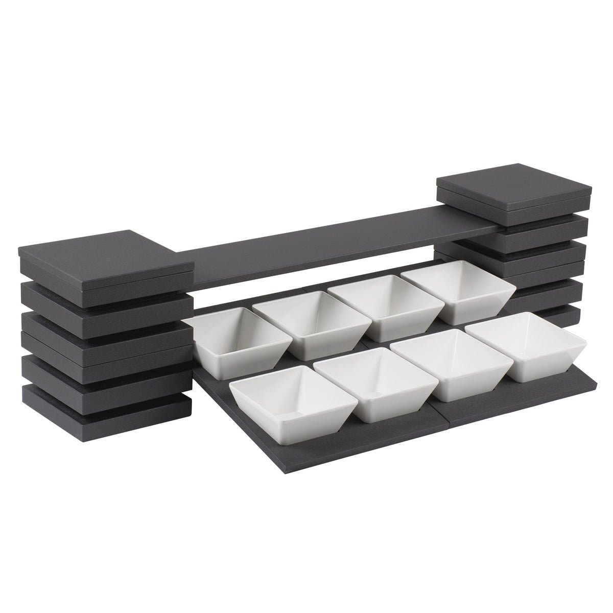 Vollrath V904333 Display Set, 23" x 56", Black - Default Title