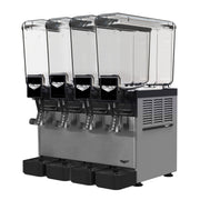 Vollrath Stainless Steel Refrigerated Beverage Dispenser, 24 5/8" High, 115V - 19 3/8"