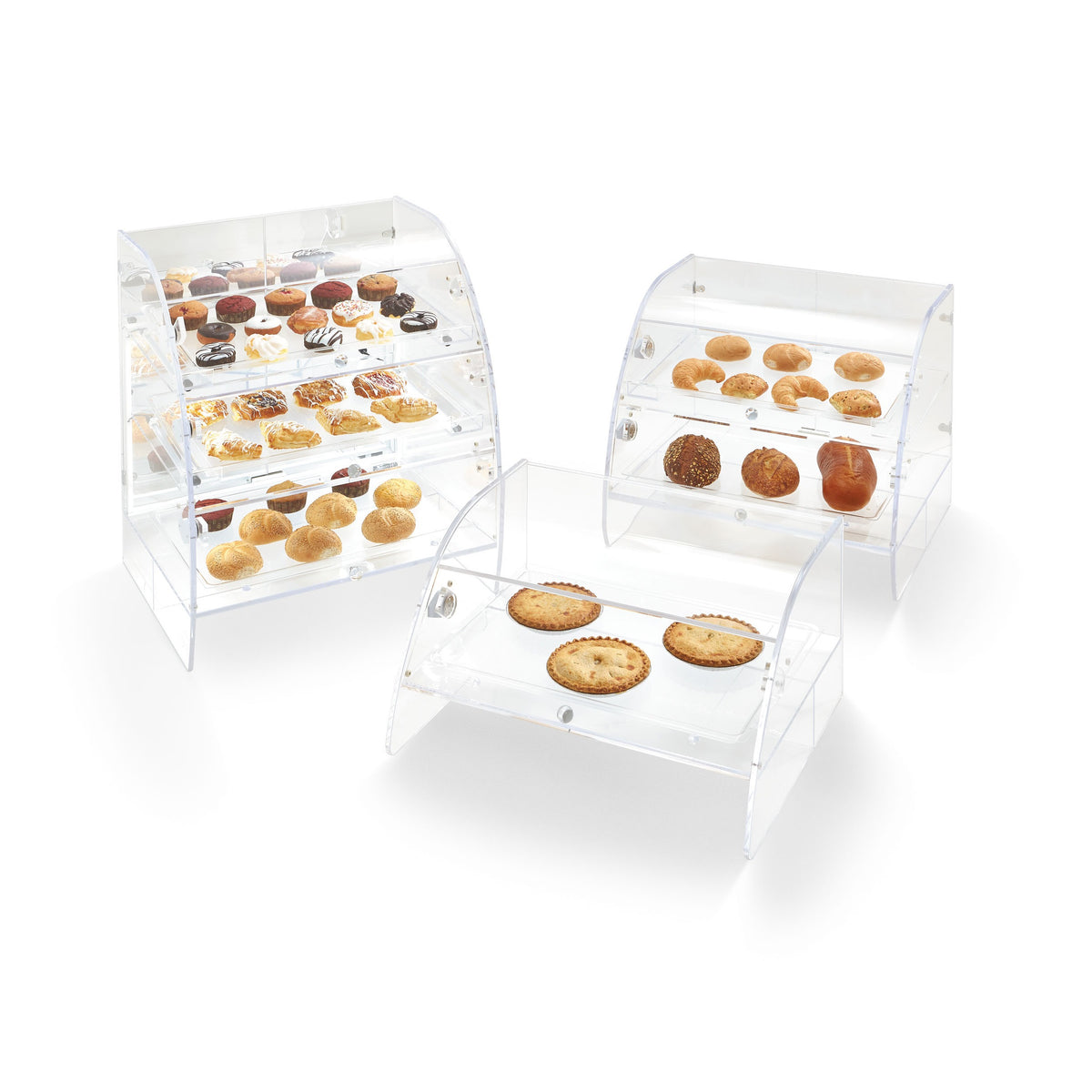 Vollrath Acrylic Case, 23 1/2" x 28 1/2", Clear - photo 3
