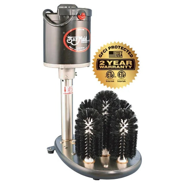 Bar Maid A-200 Upright Glass Washer, 8" Wide, 115V - Default Title