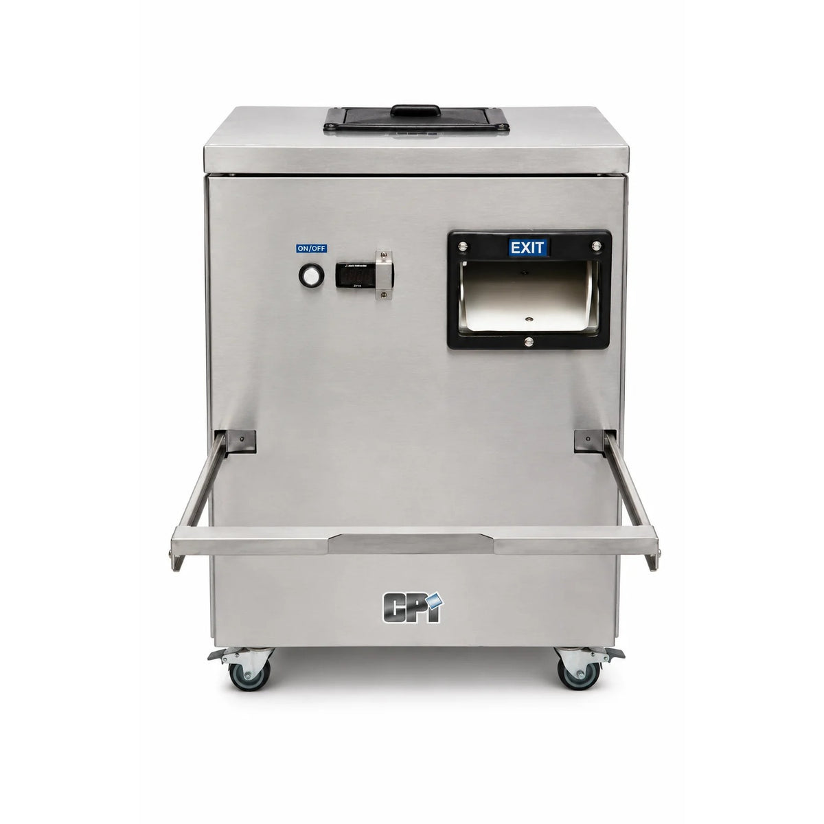 Campus Products Inc CDM Stainless Steel Polisher Machine, 32" High, 120V - 25"