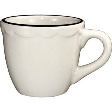 International Tableware SY-35 Sydney Stoneware Espresso Cup, 3 oz., 36/Case - Default Title