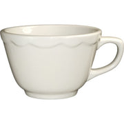 International Tableware VI-1 Victoria Stoneware Cup, 7.5 oz., Ivory, 36/Case - Default Title
