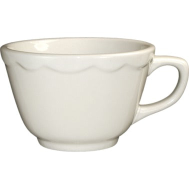 International Tableware VI-1 Victoria Stoneware Cup, 7.5 oz., Ivory, 36/Case - Default Title