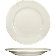 International Tableware Victoria Stoneware Plate, Ivory - 10 3/4"