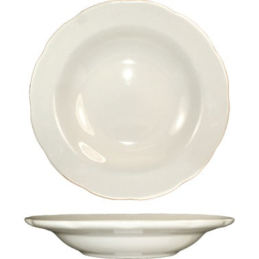 International Tableware Sydney Stoneware Soup Bowl, 12 oz., 24/Case - Ivory