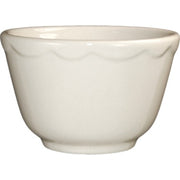 International Tableware VI-4 Victoria Stoneware Bouillon, 7.25 oz., Ivory, 36/Case - Default Title