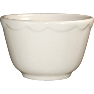 International Tableware VI-4 Victoria Stoneware Bouillon, 7.25 oz., Ivory, 36/Case - Default Title