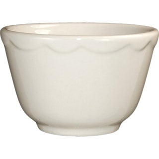 International Tableware VI-4 Victoria Stoneware Bouillon, 7.25 oz., Ivory, 36/Case - Default Title