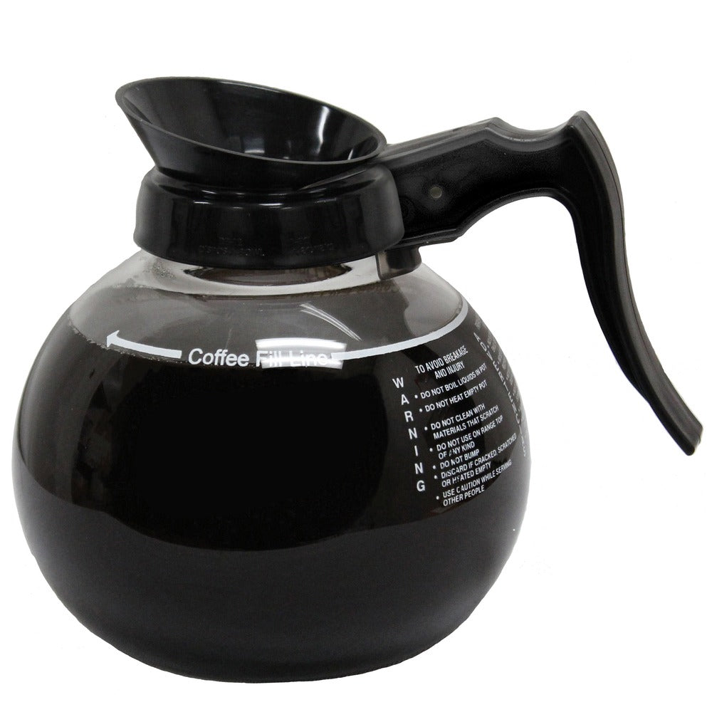 Wilbur Curtis 70180100306 Glass Coffee Decanter, Clear - Default Title