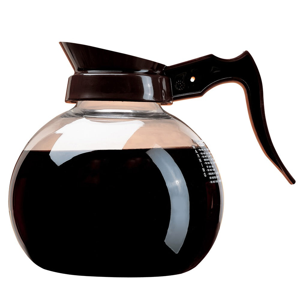 Wilbur Curtis 70280100206 Glass Coffee Decanter, Clear, 24/Case - Default Title