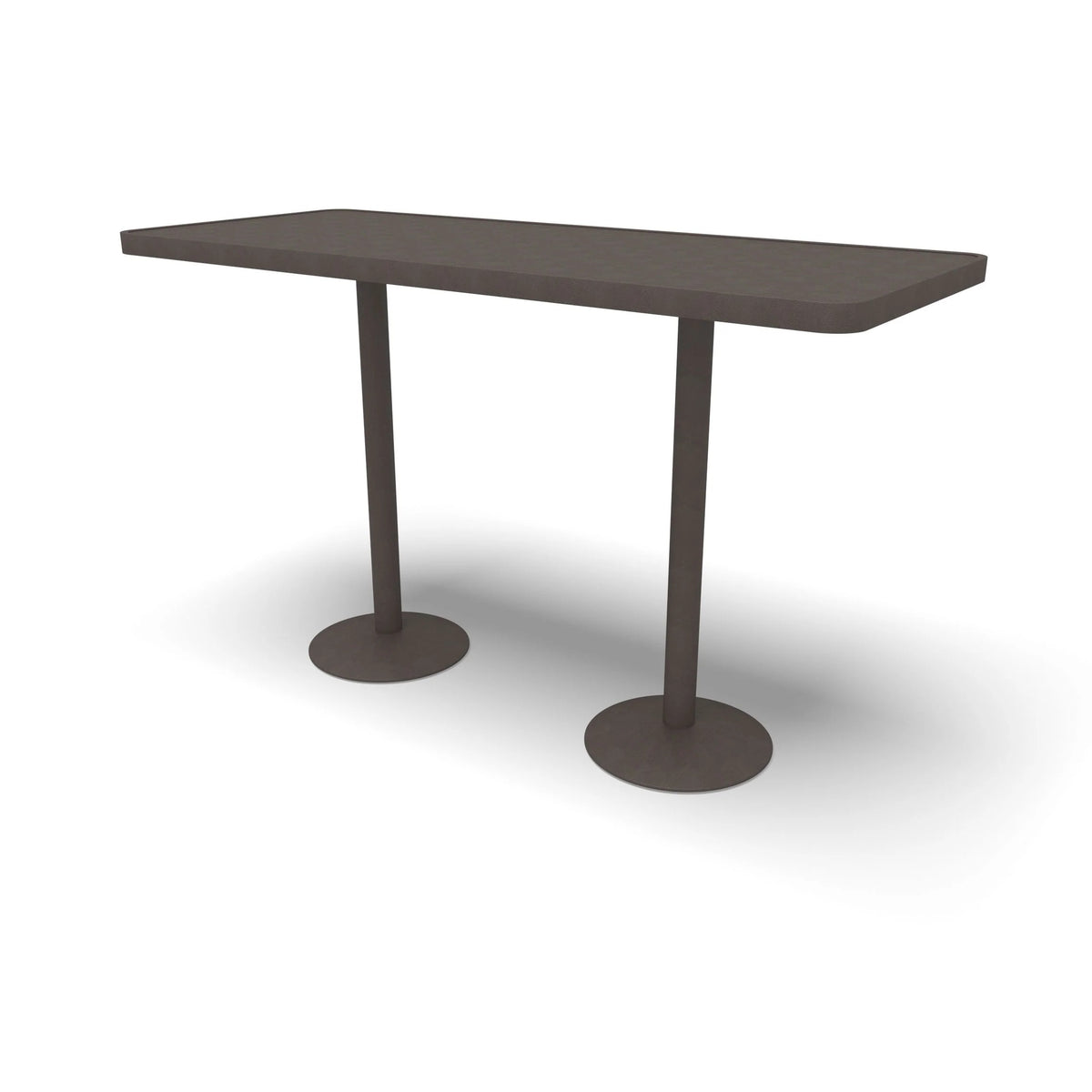 Wabash Valley Aluminum Table, 72" x 30", Gray - photo 2