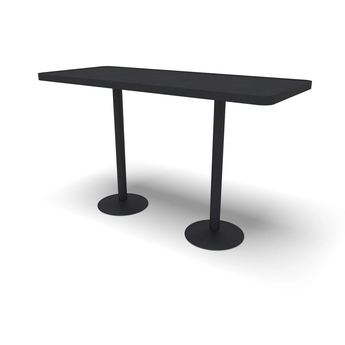 Wabash Valley Aluminum Table, 72" x 30", Gray - Solid
