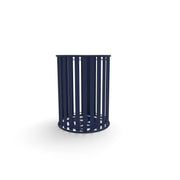 Wabash Valley Steel Trash Can, 32 gal. - Slat Plastisol