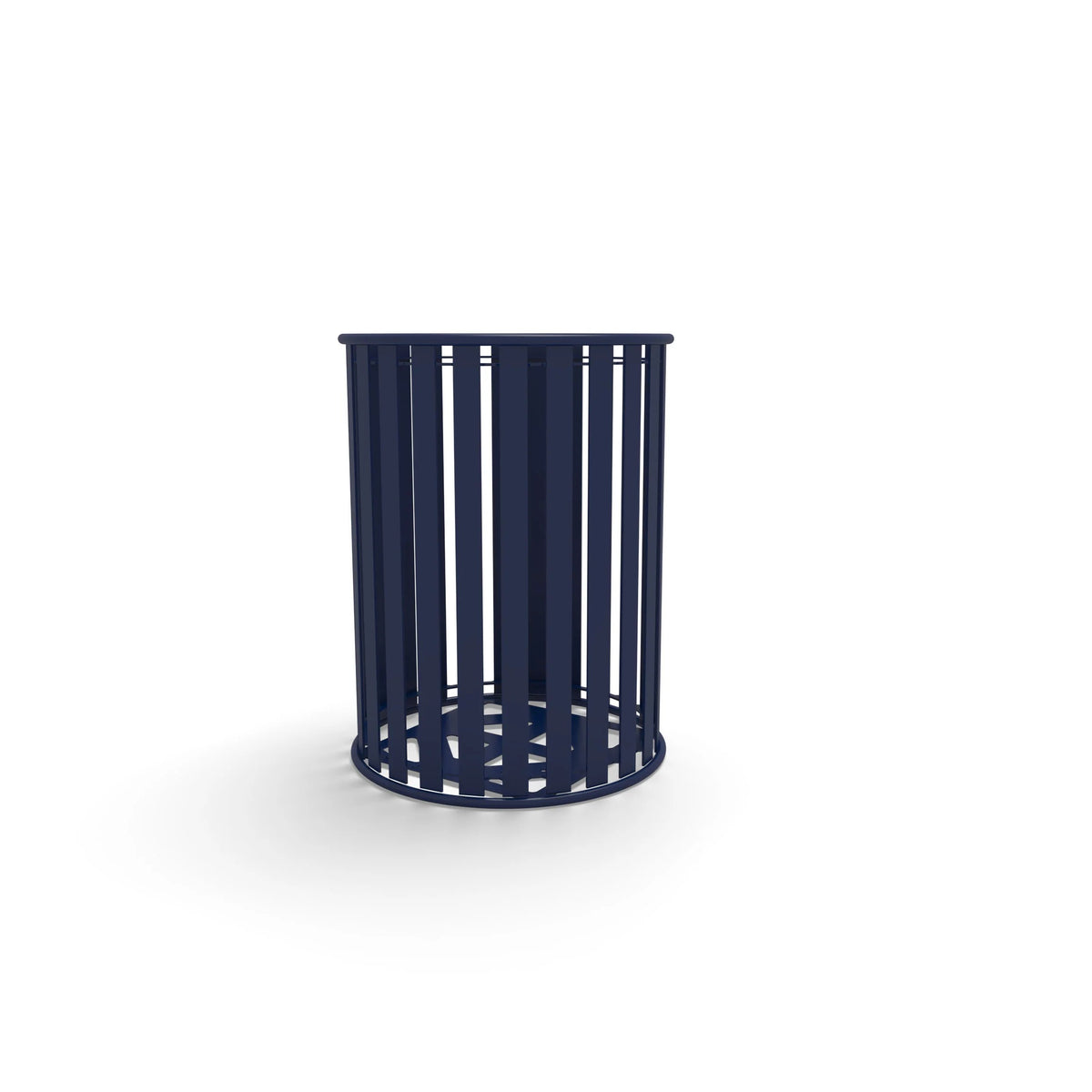 Wabash Valley Steel Trash Can, 32 gal. - Slat Plastisol