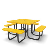 Wabash Valley Table, 46 3/8" x 46 3/8", Assorted - Perforated