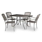 Wabash Valley SU2Z38P Powder Coated Steel Table, 30" x 48", Black - photo 8