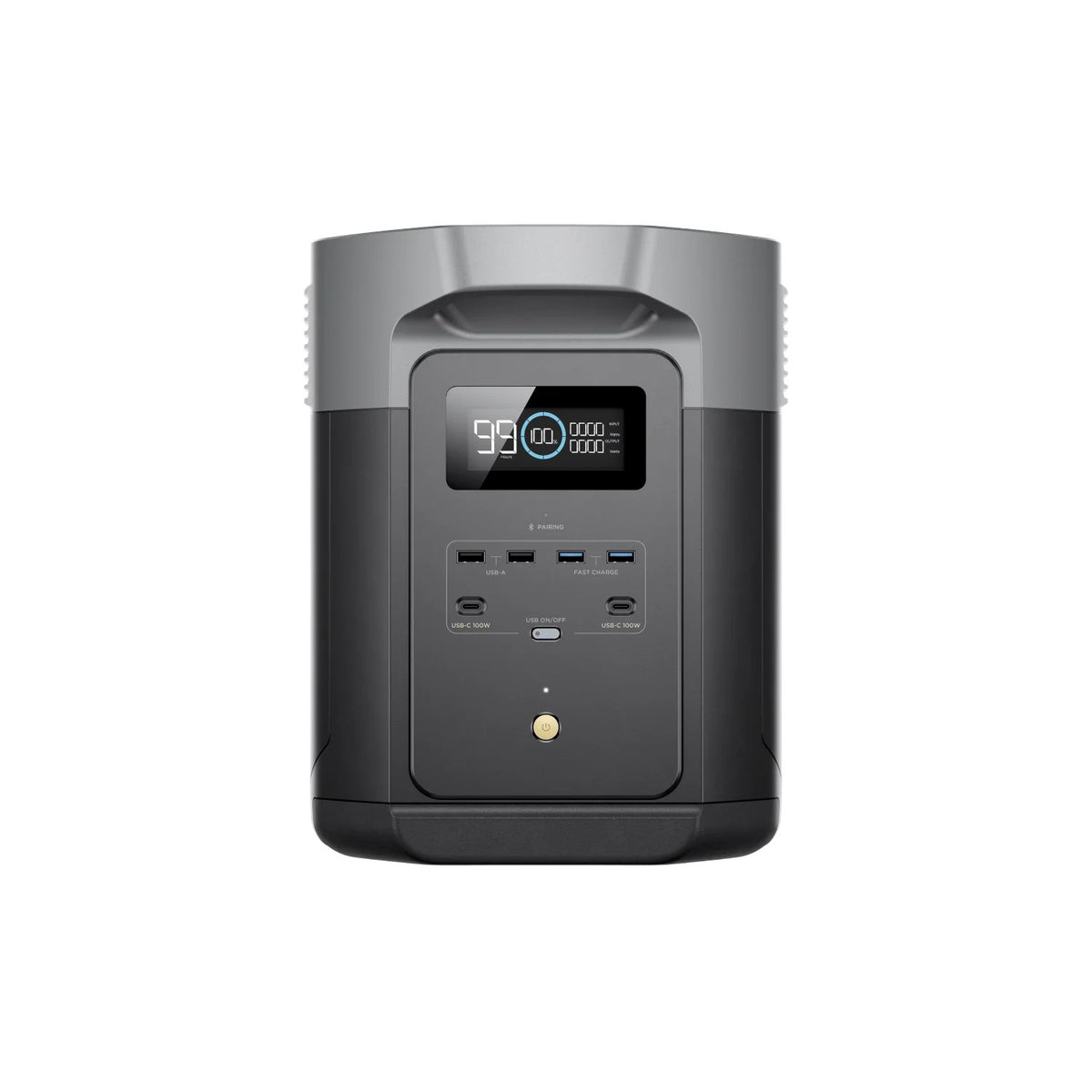 EcoFlow EFDELTA2MAX-US Portable Power Station, 9 1/2" x 19 5/8" - Default Title