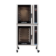 Moffat USE35T6-26-P261 Convection Oven, Full Size, 208V - E35T6-26/2C Double Deck Full Size Casters 208V 1 22.4 kW