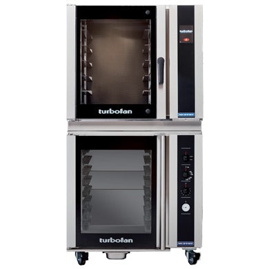 Moffat USE35T6-26-P261 Convection Oven, Full Size, 208V - E35T6/P85M8 Full Size 8 Tray Holding Cabinet Proofer 208V,1