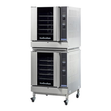Moffat 30D Series Natural Gas Convection Oven, Full Size, 110-120V - G32D5/2C Double Deck Full Size Casters 1 Phase 66,000