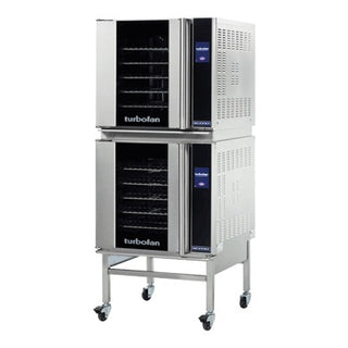 Moffat 30D Series Convection Oven, Full Size - E32T5/2 Double Deck Full Size Stainless Steel Stand 1 Phase 11.2 kW