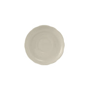 Tuxton TSC-002 Shell China Saucer, 5 1/2" Diameter, Ivory, 36/Case - Default Title