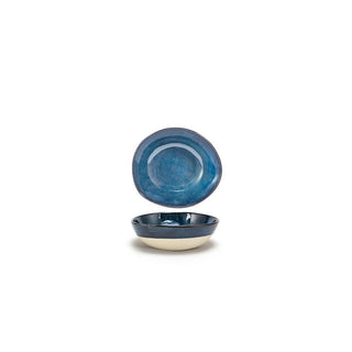 Front of the House Artefact Porcelain Bowl, 24 oz., 6/Case - Blue