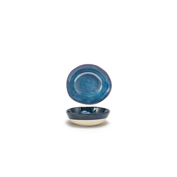 Front of the House Artefact Porcelain Bowl, 24 oz., 6/Case - Blue