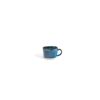 Front of the House DCS069BLP23 Artefact Porcelain Cup, 3 oz., Blue, 12/Case - Default Title