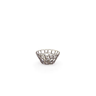 Front of the House Coppered Link Iron Basket - 5 1/2"