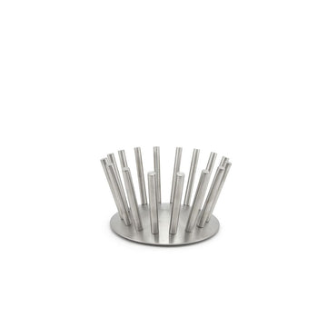 Front of the House Stainless Steel Display Stand, Silver, 2/Case