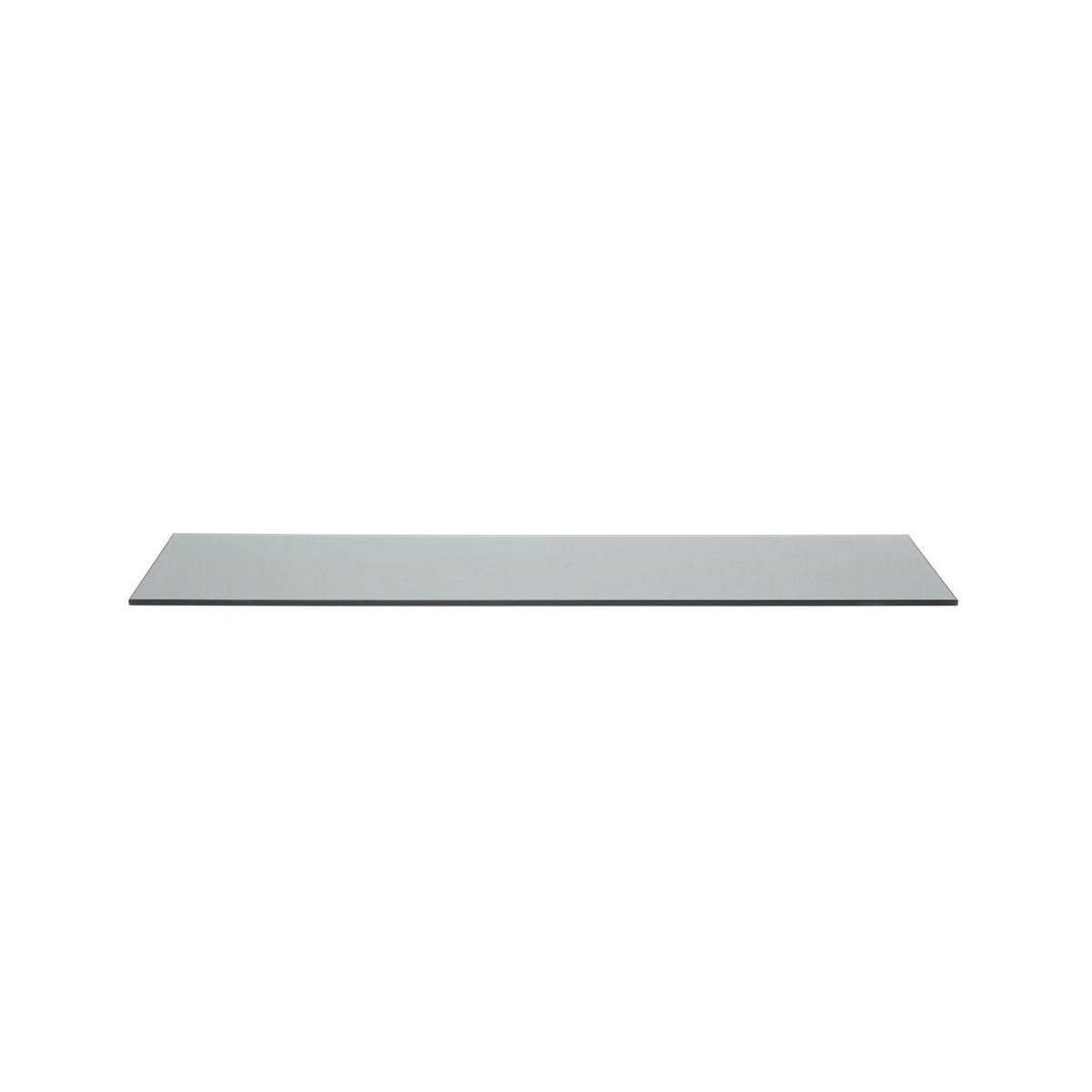 Front of the House Glass Buffet Board, 8" x 36", 2/Case - Gray