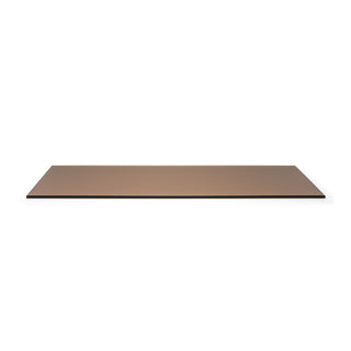 Front of the House Glass Buffet Board, 14" x 36", 2/Case - Amber