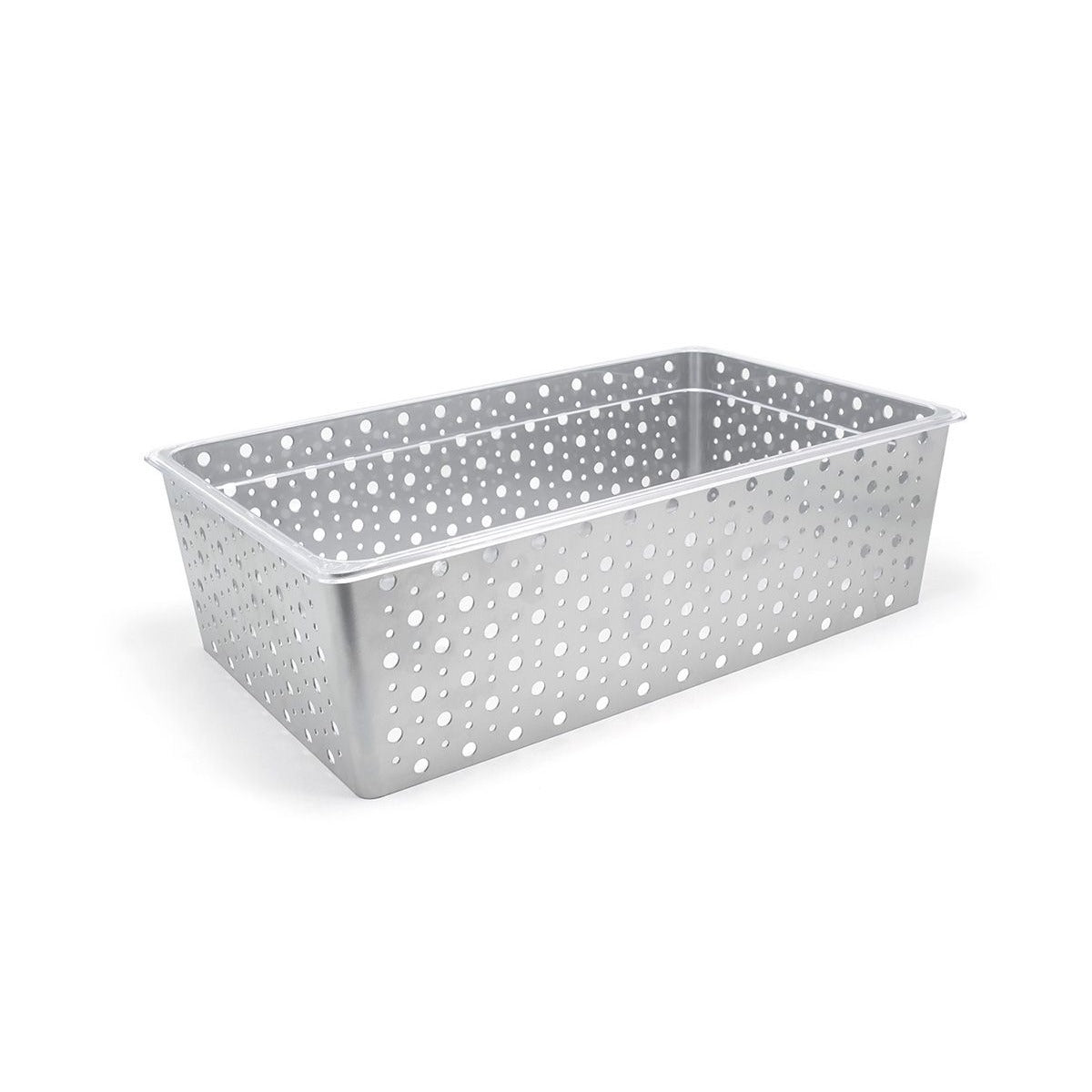 Front of the House Dots Iron Pan Set, 18 qt., 2/Case - Silver