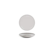 Front of the House Bevel Porcelain Plate, Gray - 7 1/2"