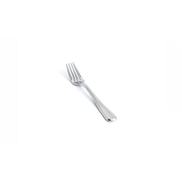 Front of the House Grant Stainless Steel Dinner Fork, Silver, 12/Case - 8" / Brushed Mirrored Polished
