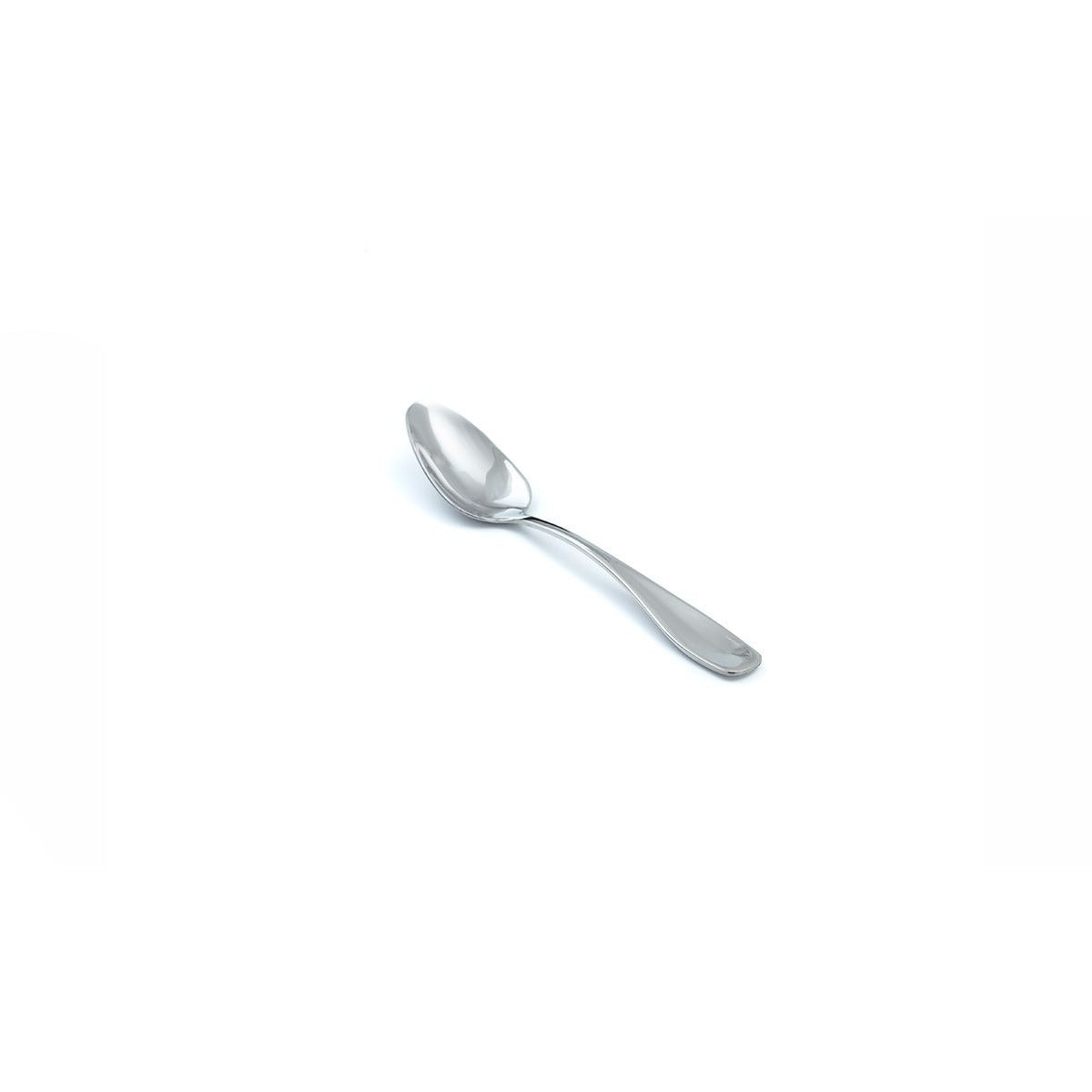 Front of the House Cameron Stainless Steel Butter Knife, Silver, 12/Case - 7 1/4" Dinner Dessert Spoon