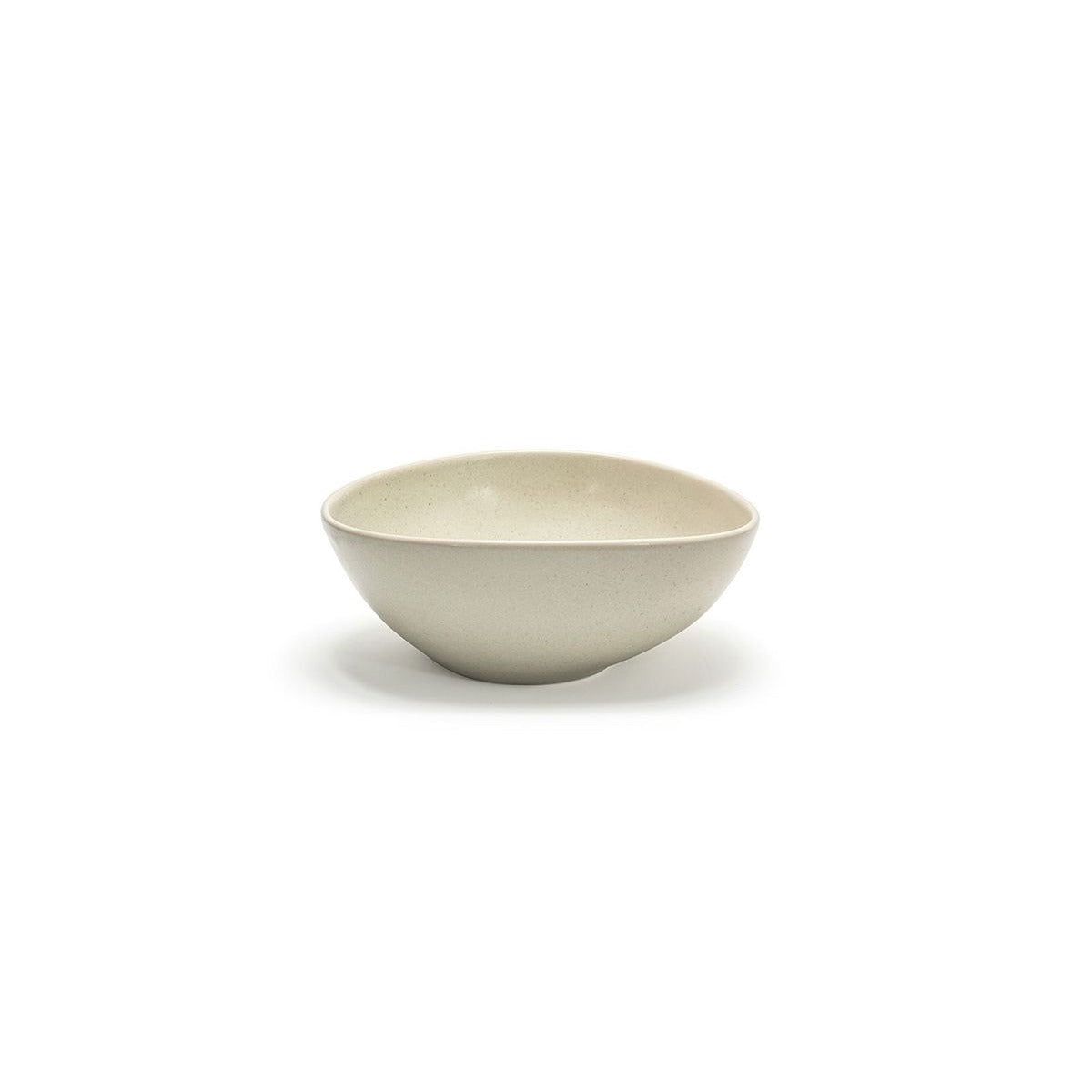Front of the House Kiln Porcelain Bowl, 60 oz., 2/Case - Ivory / Oval