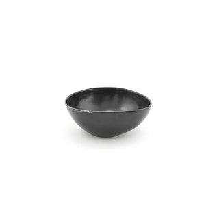 Front of the House Kiln Porcelain Bowl, 60 oz., 2/Case - Black / Oval
