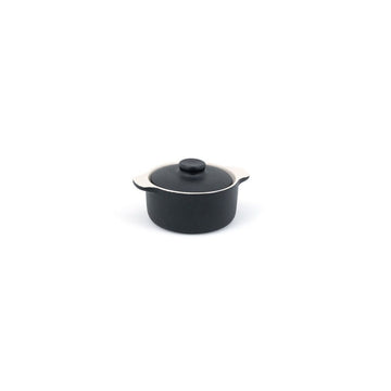 Front of the House Kiln Stoneware Dish, 16 oz., Black, 12/Case - Black