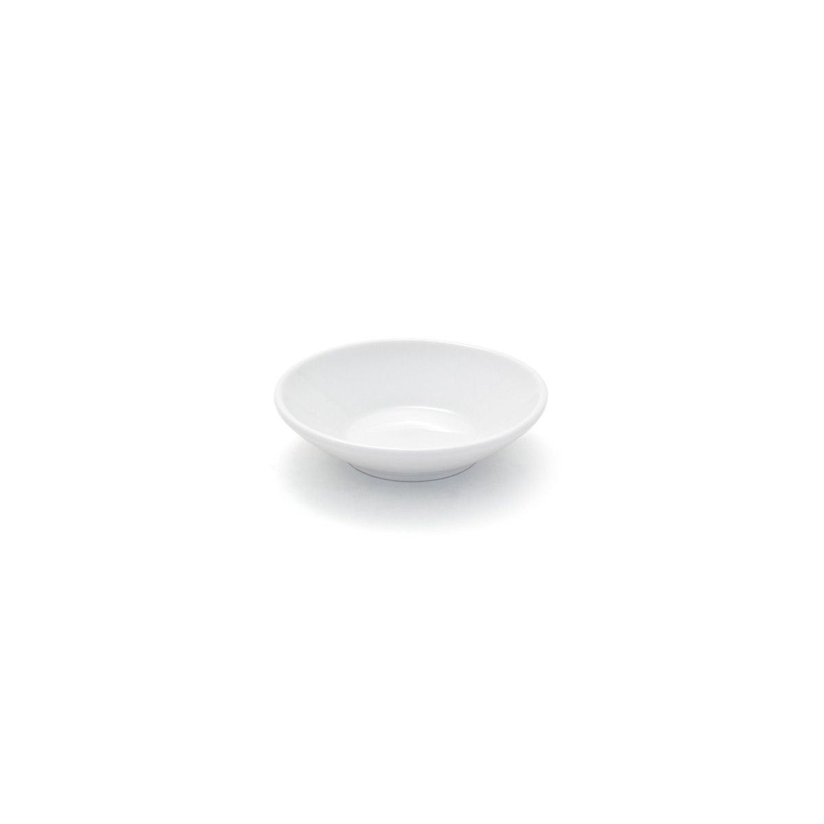 Front of the House DSD030WHP23 Kyoto Porcelain Sauce Dish, 2 oz., Bright White, 12/Case - Default Title