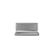Front of the House Mod Stainless Steel Plate, Silver - 11 1/2"